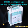 OKCELL 14S 20000mAh Intelligent Lipo Battery for Agriculture Drone UAV Drones