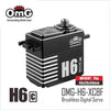 OMG new H6 metal high-pressure large torque brushless digital steering gear servo helicopter swash plate tail lock