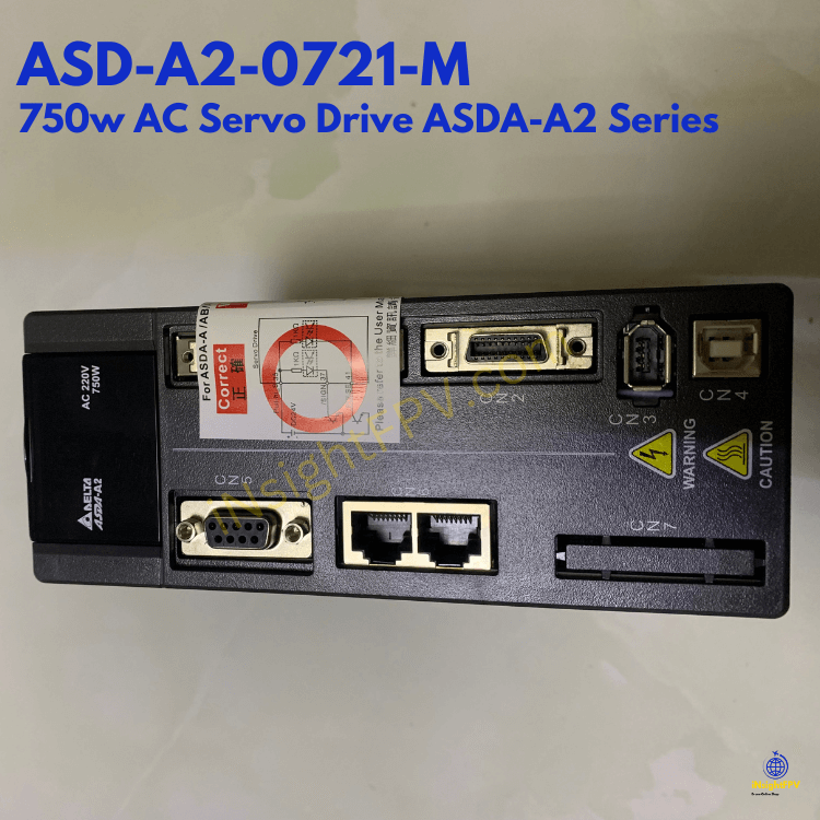 Original DELTA: ASD-A2-0721-M|750w AC Servo Drive ASDA-A2 Series