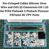 Pre-Crimped Cables Silicone 15cm Wire and GH1.25 Connectors GH 1.25 for PIX4 Pixhawk 2 Pixhack Pixracer PXFmini RC FPV Parts