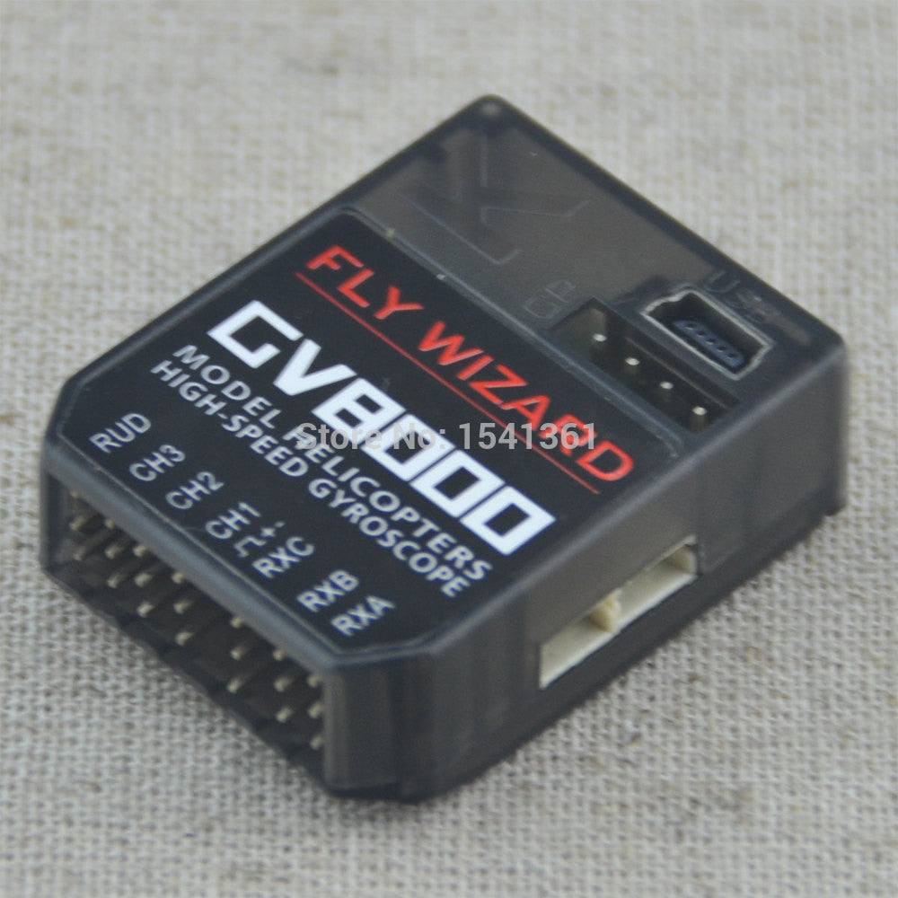 High-Speed Mini GV8000 / KBAR 3 Axis Gyro Flybarless System For ALIGN ...