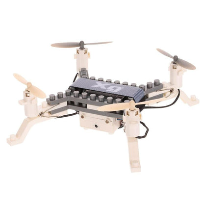 XG171 DIY Building Block Drone Height Hold One Key Return Clip Quadcopter Toy Mini RC Drone with Camera Toys for kids