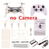 XG171 DIY Building Block Drone Height Hold One Key Return Clip Quadcopter Toy Mini RC Drone with Camera Toys for kids